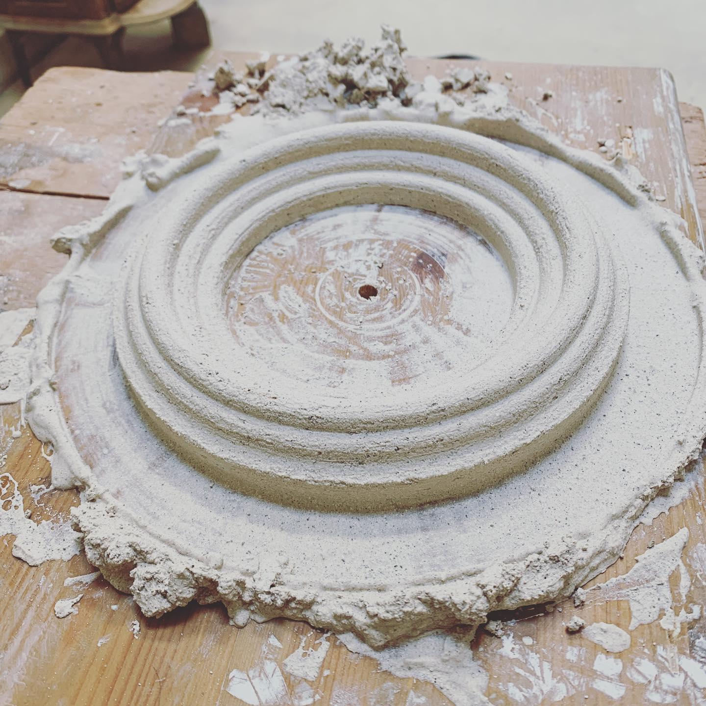 Preparation of plaster paste